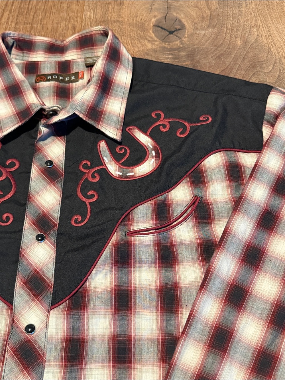 ROPER Western Shirt - 3XL - Picture 4 of 11